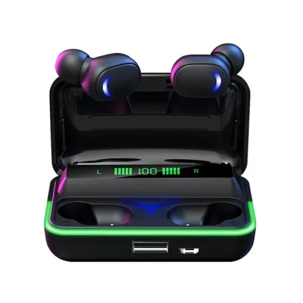 Fone De Ouvido Via Bluetooth Tws E10 A Prova Dágua