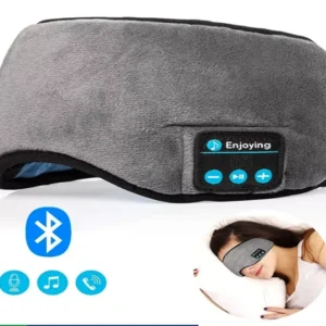 Tapa Olho Máscara Dormir Fone De Ouvido Bluetooth Envio